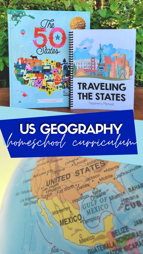 Homeschool Geography Curriculum, Geography Homeschool, Learning States, United States Geography, Study Fashion, Us Geography, Unit Studies Homeschool, Geography For Kids, States And Capitals