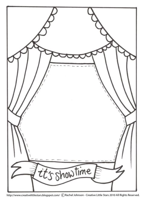 Theatre Stage Coloring Pages Drama Coloring Pages, Puppet Coloring Pages, Talent Show Coloring Pages, Theater Crafts For Preschool, Theatre Coloring Pages, Theatre Activities For Kids, Theater Crafts For Kids, Theatre Crafts For Kids, Theater Coloring Pages