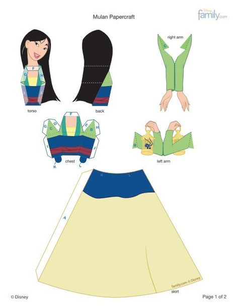 Disney Skirt, Disney Paper Dolls, Princess Paper Dolls, Princess Crafts, Paper Toys Template, Disney Princess Birthday, Papercraft Printable, Disney Princess Party, Paper Toy