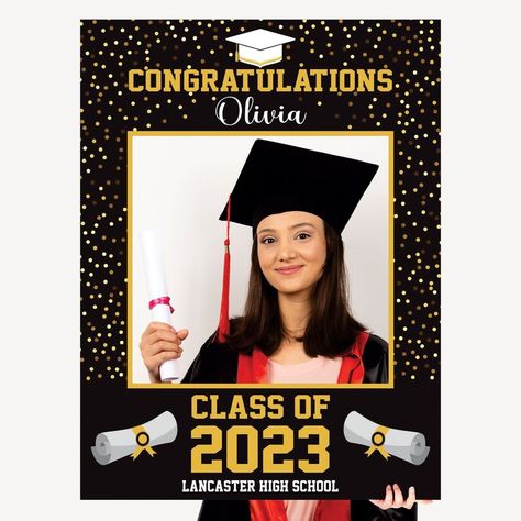 Graduation Photo Props, Graduation Photo Booth, Graduation Frame, Selfie Frame, Graduation Yard Signs, Photo Frame Prop, Photo Booth Prop, A Moment To Remember, Graduation 2024