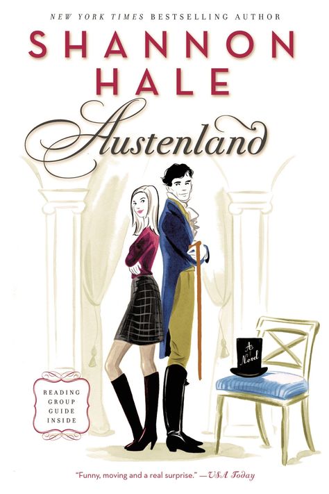 Austenland by Shannon Hale {Book AND Movie Review} Shannon Hale, Quick Reads, Reading Groups, Tom Hanks, Pride And Prejudice, Barnes And Noble, Jane Austen, A Train, Great Books