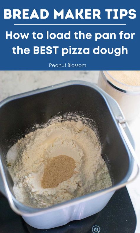 Pizza Dough In Bread Machine, Dough In Bread Machine, Bread Maker Pizza Dough, Pizza Dough Bread Machine, Bread Machine Pizza Dough, Deep Dish Pizza Dough, Pizza Dough Bread, Easy Bread Machine Recipes, Bread Maker Machine