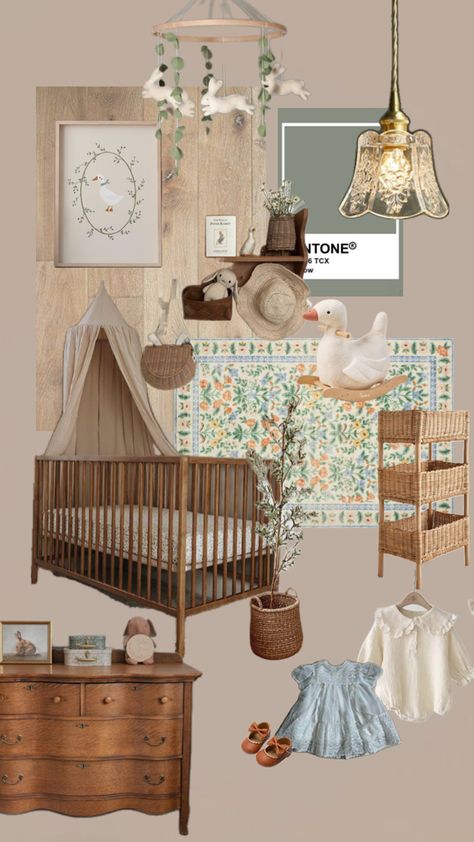 vintage nursery theme animal and gold accents with pops of color and neutral browns Nursery With Pops Of Color, Cottage Nursery, Baby Stella, Winnie The Pooh Nursery, Baby Room Themes, Future Mommy, Nursery Theme, Nursery Room Inspiration, Nursery Baby Room