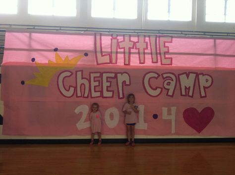 Mini Cheer Clinic, Mini Cheer Camp Shirts, Mini Cheer Camp Ideas, Mini Cheer Camp, Cheer Fundraisers, Cheer Fundraiser Ideas, School Spirit Ideas Pep Rally, Cheer Fundraiser, Cheerleading Fundraiser