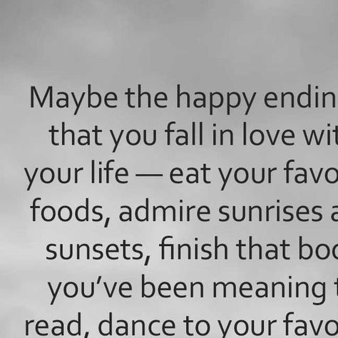 My Positive Outlooks on Instagram: "Maybe the happy ending is you fall in love with your life...

#instaquote #newbeginnings #mypositiveoutlooks #empowerment #quotesaboutlife #quotes #qotd" Happy Endings Quotes, My Happy Ending, Happy Ending, Positive Outlook, The Happy, New Beginnings, Fall In Love, Falling In Love, Words Of Wisdom