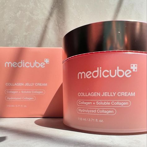 Transform your skincare routine with @medicube_us Collagen Jelly Cream! Packed with hydrolyzed collagen and hyaluronic acid, this lightweight jelly cream deeply hydrates and firms your skin, promoting a youthful glow. Perfect for all skin types, it’s your go-to for radiant and plump skin. 🌟 #Medicube #kbeauty #CollagenCare #GlowUp #LifeWASOSkincare Collagen Jelly, Jelly Cream, Plump Skin, Pretty Skin Care, Pretty Skin, Hydrolyzed Collagen, K Beauty, Body Skin, Body Skin Care