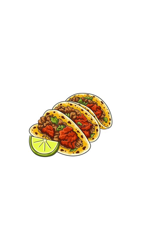 Taco Aesthetic, Mexican Tacos, Aesthetic Wallpapers, Tacos, Wallpapers, Art