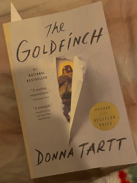 The Goldfinch Aesthetic, Goldfinch Book, The Goldfinch Book, The Goldfinch, Pulitzer Prize, Donna Tartt, Unread Books, Little Library, Top Books To Read