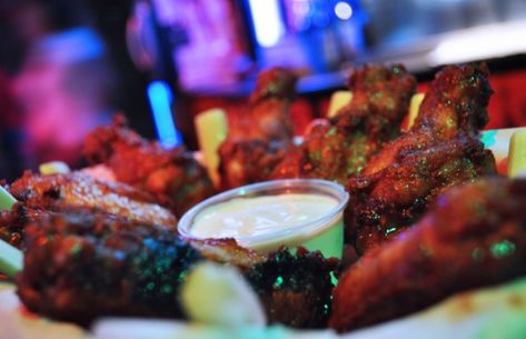 14 Low-Key Dive Bar Food Gems in Tucson Dive Bar Food, Grand Slam Breakfast, Cajun Wings, Raspberry Chipotle Sauce, Bar Pics, Teriyaki Wings, Whiskey Neat, Bar Aesthetic, Restaurant App