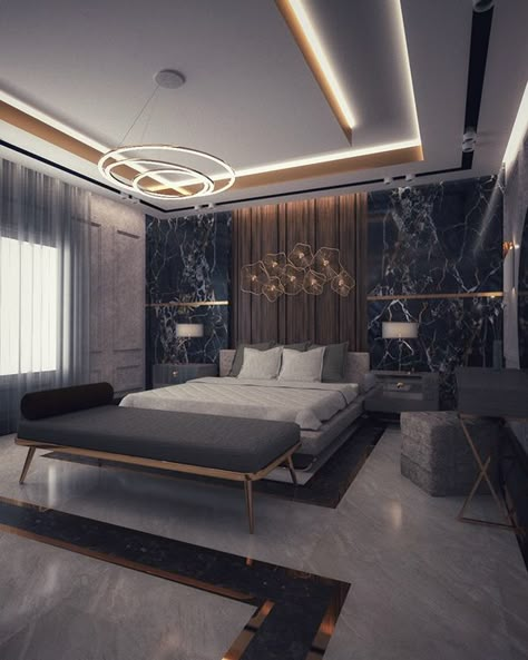 Bedroom Interior Design Luxury, Pop Ceiling Design, Ceiling Design Living Room, Modern Luxury Bedroom, Modern Bedroom Interior, Bad Inspiration, Luxury Bedroom Design, Bedroom False Ceiling Design, Ceiling Design Bedroom