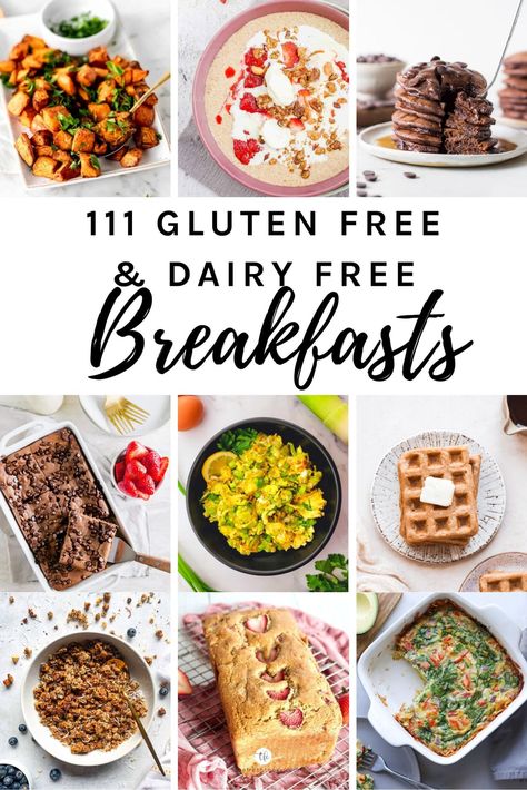 Here is your go-to resource for Gluten Free Dairy Free Breakfasts where you will find 111 sweet and savoury healthy breakfast recipes. All of these recipes are gluten free and also dairy free or have options included to change them. Dairy Free Breakfast Ideas, Lactose Free Breakfast, Hearty Bowls, Modern Bar Design, Gluten Free Dairy Free Breakfast, Dairy Free Breakfast, Dairy Free Breakfast Recipes, Soak Chia Seeds, Sugar Free Breakfast