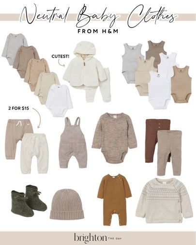 Minimalist Baby Clothes, H&m Baby, Neutral Baby Clothes, Minimalist Baby, Baby Prep, Baby Time, Gender Neutral Baby Clothes, Baby Boy Fashion