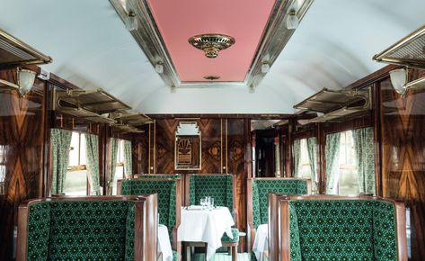 Wes Anderson Design, Belmond British Pullman, British Pullman, The Darjeeling Limited, Pullman Train, Train Carriage, Darjeeling Limited, Simplon Orient Express, Luxury Train