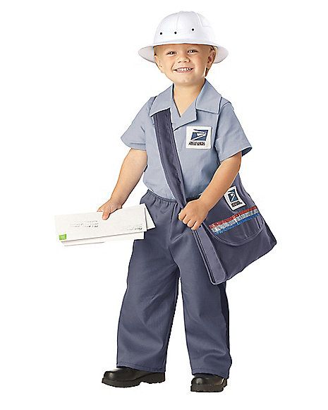 Toddler Mail Carrier Costume - Spirithalloween.com Mailman Costume, Clever Halloween, California Costumes, Clever Halloween Costumes, Halloween Costume Shop, Toddler Halloween Costumes, Toddler Costumes, Toddler Halloween, Halloween Boys