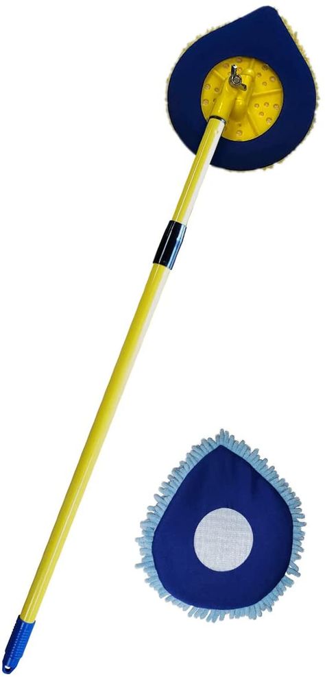 Amazon.com: CHOMP! Long Handle Dust Mop:5 Minute CleanWalls Extendable Wall Washer, Ceiling Cleaner and Baseboard Duster - Telescoping Dry Dust / Wet Wash Cleaning Mop with Washable Microfiber Pad : Industrial & Scientific Baseboard Duster, Wall Cleaner, Baseboard Cleaner, Cleaning Ceilings, Cleaning Mop, Dust Mop, Cleaning Mops, Restorative Sleep, Multipurpose Cleaner