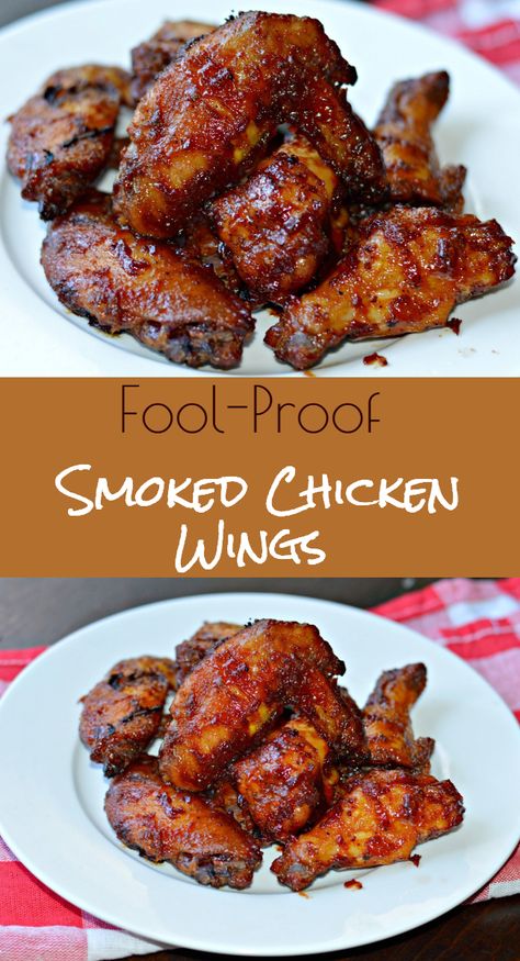 Pellet Grill Wings Recipes, Smoked Bbq Chicken Wings, Treager Recipes Chicken Wings, Smoked Chicken Wings Traeger, Smoked Buffalo Wings, Smoked Chicken Wings Marinade, Wings On The Smoker, Pellet Smoker Chicken Wings, Chicken Wing Marinade For Smoker