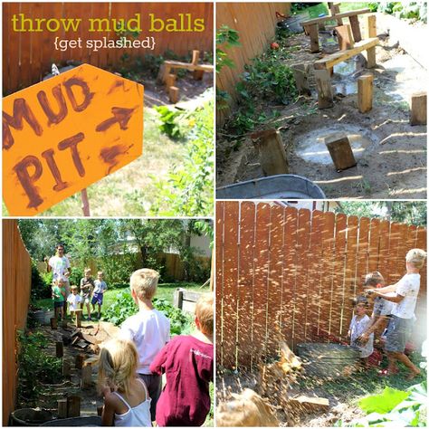 Mud Party. I may be crazy but I wanna do this so bad with the kids :O) Summer Party Themes For Kids, Party Themes For Kids, Backyard Kids Party, Camping Theme Party, Summer Party Themes, Party Hardy, Food Activities, Kid Parties, Summer Birthday Party