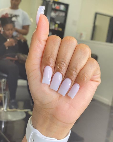 Nut Nails Short, Nut Nails, Nut White Nails, Nail Picking, Colored Acrylic Nails, School Nails, Short Square Acrylic Nails, Cute Gel Nails, Acrylic Nails Coffin Short