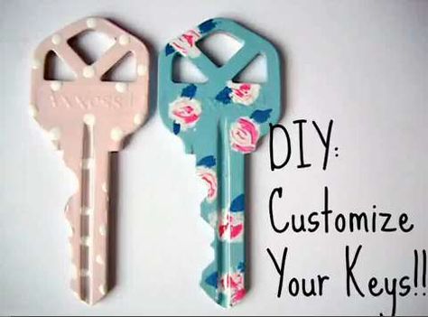 Diy Key Cover Ideas, Diy Key Cover, Key Caps Diy, Key Covers Diy, Key Art Projects, Key Design Ideas, Fun Crafts For Teens, Key Diy, Easy Crafts For Teens