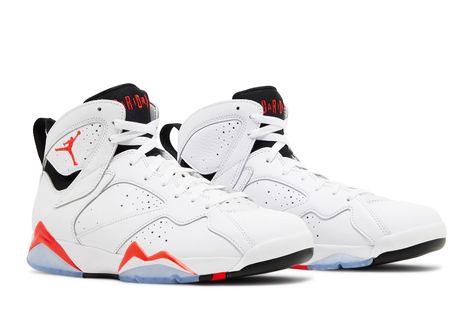 Air Jordan 7 Retro White Infrared - 169.99 Check more at https://www.goldcheetah.co.uk/index.php/product/air-jordan-7-retro-white-infrared/ Military Backpack, Jordan 7, Bring The Heat, Classic Silhouette, Summer 2023, Guinea Bissau, Iraq, Nike Jordan, Haiti