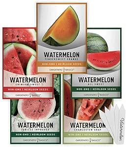 Watermelon Varieties, Growing Melons, How To Grow Watermelon, Watermelon Plant, Watermelon Seed, Summer Traditions, Sweet Watermelon, Seed Pack, Watermelon Seeds