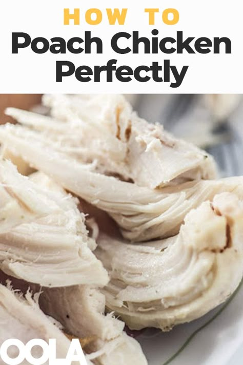 How To Poach Chicken Perfectly Pouch Chicken Recipes, How To Poach Chicken Breast, Poached Chicken Recipes, Singaporean Recipes, Poaching Chicken, How To Poach Chicken, Brining Chicken, Poach Chicken, Turkey In The Oven