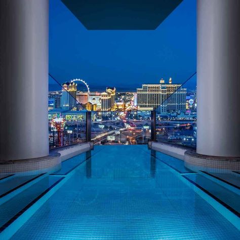 How freakin' cool would this pool suite be for a bachelorette party? It's at the Palms Resort in Vegas! For more cool pools in Las Vegas, check out this post. #vegas #lasvegas #lasvegashotels #vegaspoolparty #hotelsandresorts Photo by Clint Jenkins, courtesy of Palms Casino Resort. Best Pools In Vegas, Palms Las Vegas, Las Vegas Suites, Best Pools, Las Vegas Pool, Vegas Pools, Palms Casino Resort, Las Vegas Airport, Vegas Pool Party