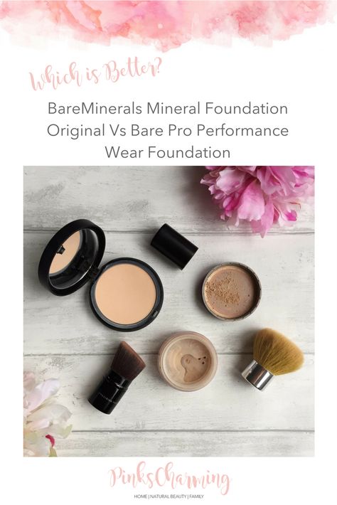 Bare Minerals Powder Foundation, Beauty Boost, Pink Charm, Mineral Foundation, Mineral Powder, Bare Minerals, Which Is Better, Performance Wear, Powder Foundation