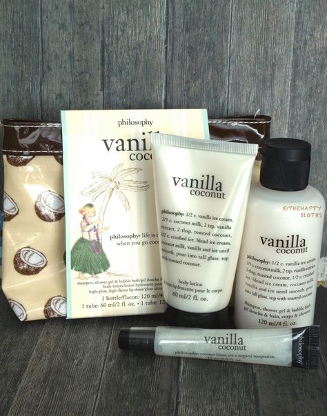 The Happy Sloths: Philosophy Vanilla Coconut Limited Edition Gift Set: Review Philosophy Vanilla Coconut, Philosophy Vanilla, Philosophy Products, Dove Set, Skincare Blog, Vanilla Coconut, Makeup And Skincare, Body Care Routine, The Happy