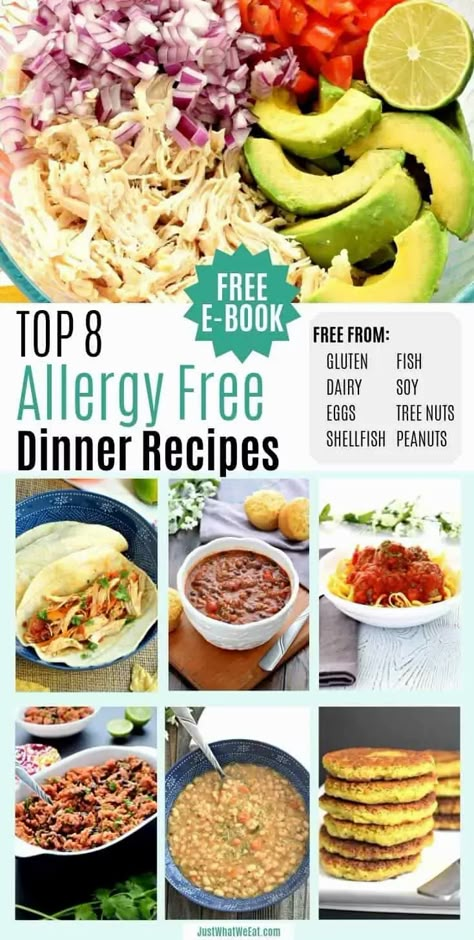 Eoe Recipes, Eoe Diet, Allergy Free Meals, Dairy Free Recipes Dinner, Soy Free Dairy Free, Allergy Recipes, Allergen Free Recipes, Dairy Free Soy Free, Soy Free Recipes