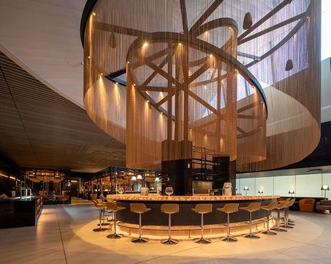 Kriskadecor | designboom | architecture & design magazine Airport Vip Lounge, Co Housing, Airport Lounge, Vip Lounge, Luxury Bar, Lounge Design, Modern Chinese, Interior Modern, Contract Furniture