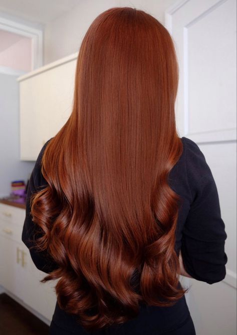 Copper Brown Hair, Red Hair Inspo, Ginger Hair Color, Copper Hair Color, Hair Color Auburn, Long Red Hair, Hair Color And Cut, Copper Hair, Dye My Hair