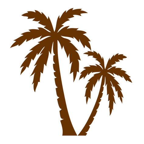 Heart Palm Tree Cuttable Design Tree Tattoo Stencil Outline, Palm Tree Tattoo Stencil, Palm Tree Island, Trees Svg, Palm Tree Vector, Stencil Outline, Cricut Monogram, Free Svg Files For Cricut, Flower Machine Embroidery Designs