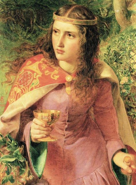 Things You Never Knew About Eleanor of Aquitaine Eleanor Aesthetic, Jane Core, Fantasy Magician, Elf Sorcerer, Frederick Sandys, Whole Armour Of God, Raphaelite Paintings, History Presentation, The Lion In Winter