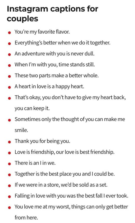 Meant to be Together Quotes & Instagram Captions Cute Bio For Couple, Simple Boyfriend Captions, Couple Quotes For Instagram Caption, New Relationship Captions For Instagram, Cute Captions For Couples On Instagram, Love Comments For Instagram, Boyfriend Posts Instagram Caption, Quotes For Couples Instagram, Bio For Couples Instagram