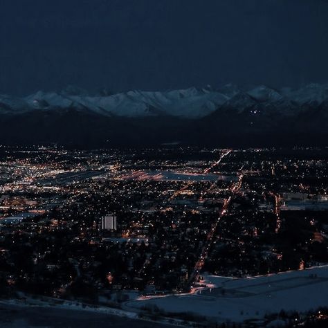 anchorage, alaska Anchorage Aesthetic, Alaska Core Aesthetic, Alaska Trip Aesthetic, Alaskan Town Aesthetic, Dark Alaska Aesthetic, Travel Aesthetic Alaska, Alaska Wallpaper, Anchorage Alaska Aesthetic, Anchorage Alaska Winter