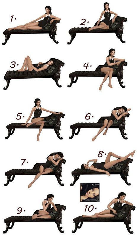 Couch Modeling Poses, Hiding Broad Shoulders, Couch Model Poses, Feminine Poses Drawing, Couch Pictures Poses, How To Pose Like A Model, Poses On A Couch, Back Poses Photography, Poses On Couch