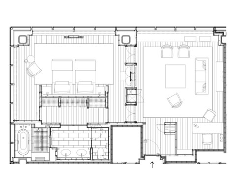 The Okura Tokyo “The Okura Prestige Tower” Club Suite 97-106 sqm / 1,044-1,140 sqft Suite Room Layout, Suite Room Plan, Suite Room Design, One Bedroom Apartment Layout, Hotel Suite Plan, Hotel Suite Floor Plan, Suite Plan, Master Suite Floor Plans, Suite Layout