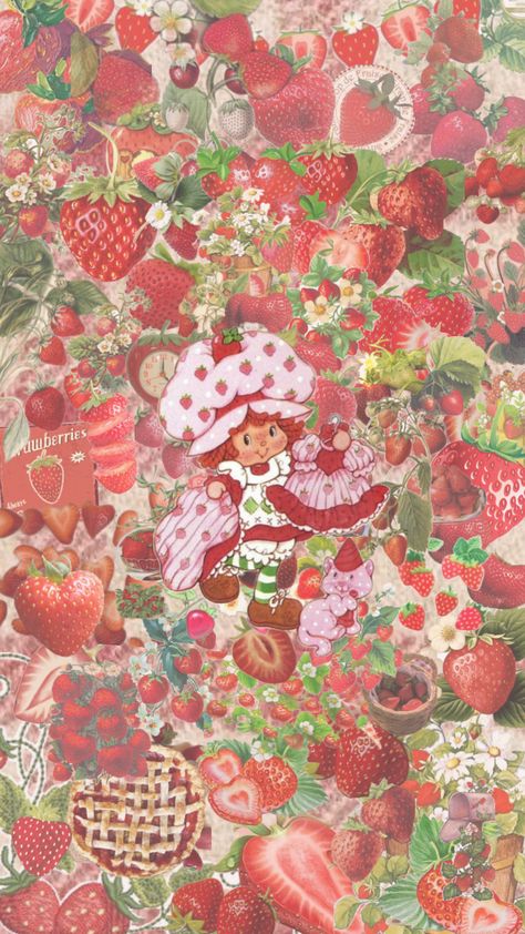 Strawberry shortcake my childhood 💗 Old Strawberry Shortcake, Pretty Wallpaper Ipad, Strawberry Shortcake Characters, Iphone Instagram, Instagram Background, Hello Kitty Iphone Wallpaper, Friends Party, Oldies But Goodies, Calming Colors