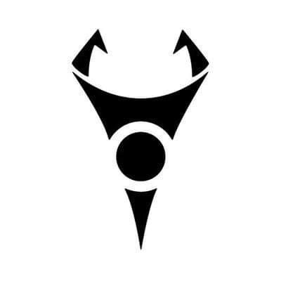 Invader Zim Irken Symbol, Irken Symbol, Invader Zim Tattoo, Invader Zim Irken, Invader Zim, Underarmor Logo, Tattoo Idea, Under Armor, Tatting