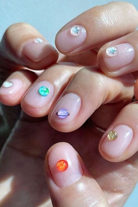 Christmas Nails Blue, Nail Organization, Minimalist Nail, Korean Nail Art, Stunning Nails, Floral Nail Designs, Minimalist Nail Art, Nails Blue, Can Diy