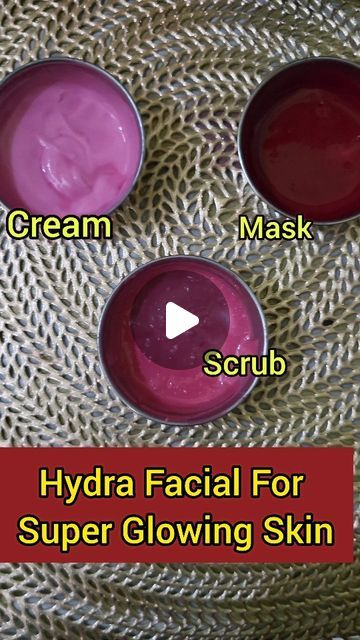 Suman Aahi on Instagram: "Hydra Facial For Super Glowing Skin #glowskin #facial #hydrafacial #darkspots #pigmentation #healthyskin #naturalskincare #facemask #facescrub #facecream #wintercare #wrinkles #moisturizing #youthfulglow #facialtreatment #explore #followｍe #skincare #skincareroutine #reels #viralreels #trendingreels #sumanaahi" Home Made Facial For Glowing Skin, Hydra Facial At Home, Home Facial For Glowing Skin, Facial At Home, Hydra Facial, Face Scrub, Dark Spots, Face Cream, Glowing Skin