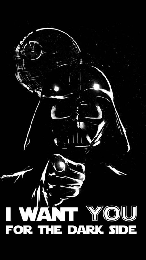 Star Wars: Darth Vader Dark Vader, Star Wars Cookies, Black And White Wallpaper Iphone, Star Wars Meme, Boys Artwork, Retro Style Posters, Dark Side Star Wars, Vader Star Wars, Anime Wallpaper Phone