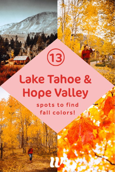 Lake Tahoe In Fall, Fall In Lake Tahoe, Camp Richardson Lake Tahoe, Lake Tahoe Fall Vacation, Lake Tahoe Itinerary Fall, Lake Tahoe October, Lake Tahoe In October, Lake Tahoe November, South Lake Tahoe Fall