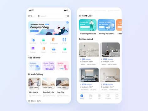 Ecommerce App Home Screen, Icon App Design, App Home Page, App Homepage, Quran App, App Illustration, Ux Design Mobile, App Home Screen, App Design Layout