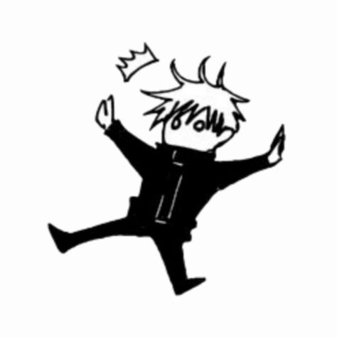 Cute gojo manga icon #gojo #jujutsukaisen #manga #anime Funny Chibi, Gojou Satoru, Grammar Errors, Fushiguro Megumi, Anime Sticker, Itadori Yuji, Manga Cute, Mini Drawings, Anime Stickers