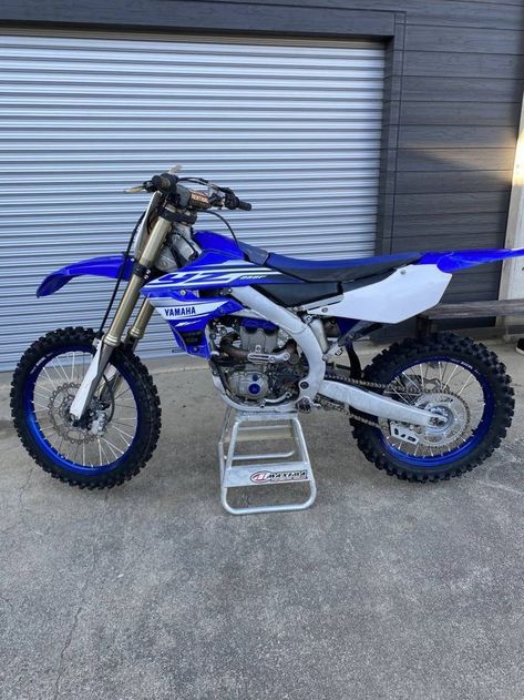 Dirt Bike Yamaha, Blue Dirt Bike, Dt Yamaha, Dirt Bikes For Sale, Yamaha Dirt Bikes, Yamaha Motocross, Yamaha 125, Yamaha Wr, Javon Walton