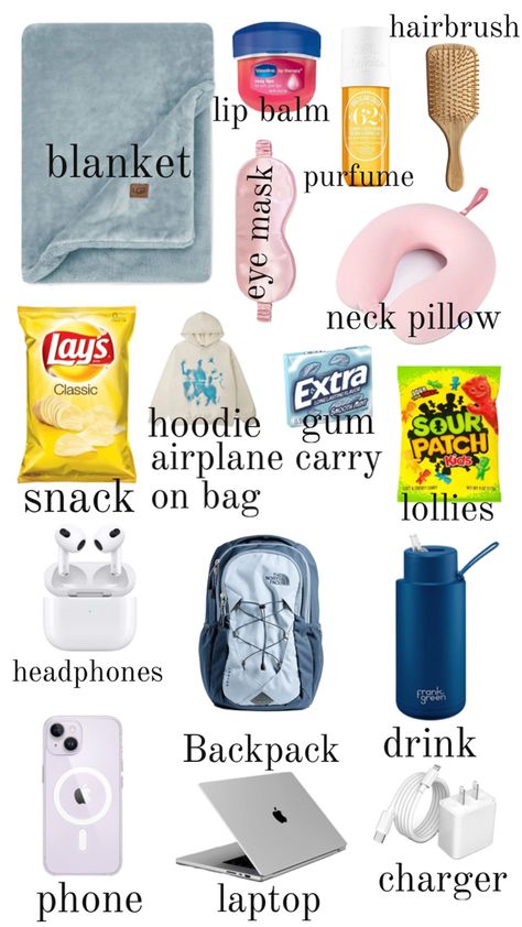 Summer Bag Essentials, Road Trip Necessities, Trip Essentials Packing Lists, Sleepover Essentials, Road Trip Bag, Road Trip Kit, School Emergency Kit, School Backpack Essentials, Preppy School Supplies