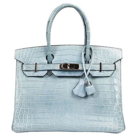 Blue Birkin, Hermes Birkin Handbags, My Style Bags, Birkin 30, Designer Top, Hermes Birkin 30, Luxury Purses, Top Handle Bags, Birkin 25