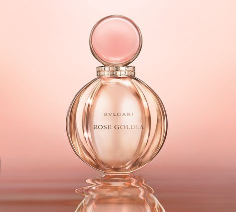 Bulgari Rose Goldea: From Egypt, With Love Bvlgari Rose, Fragrance Photography, Cosmetics Banner, Cosmetic Packaging Design, Gold Beauty, Beauty Products Photography, Cosmetic Design, Perfume Making, Perfume Design